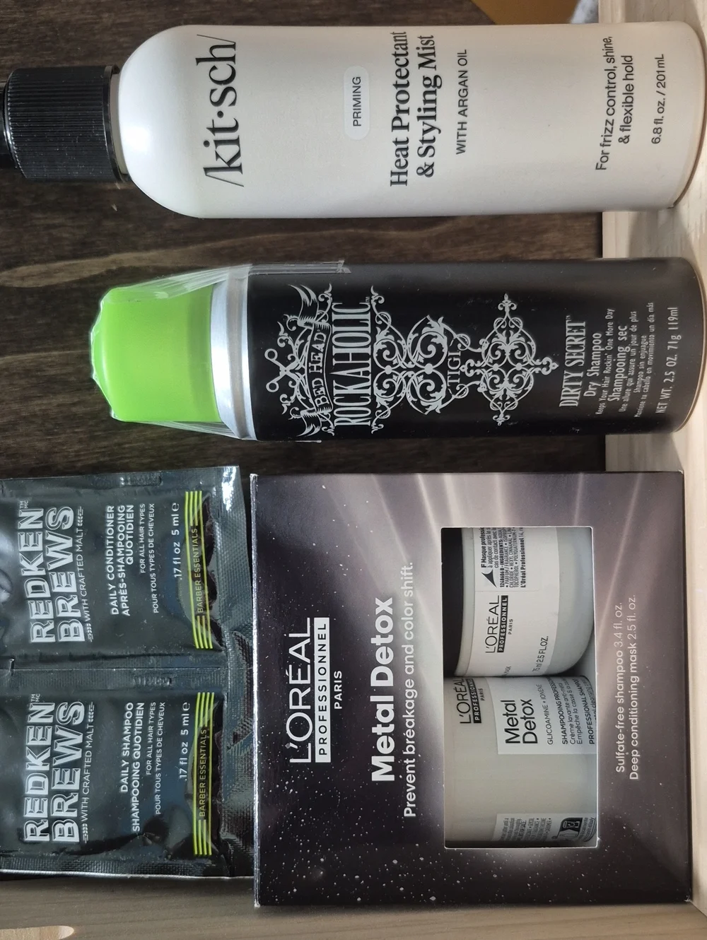 Dry Secret Styling Spray - Black & Green